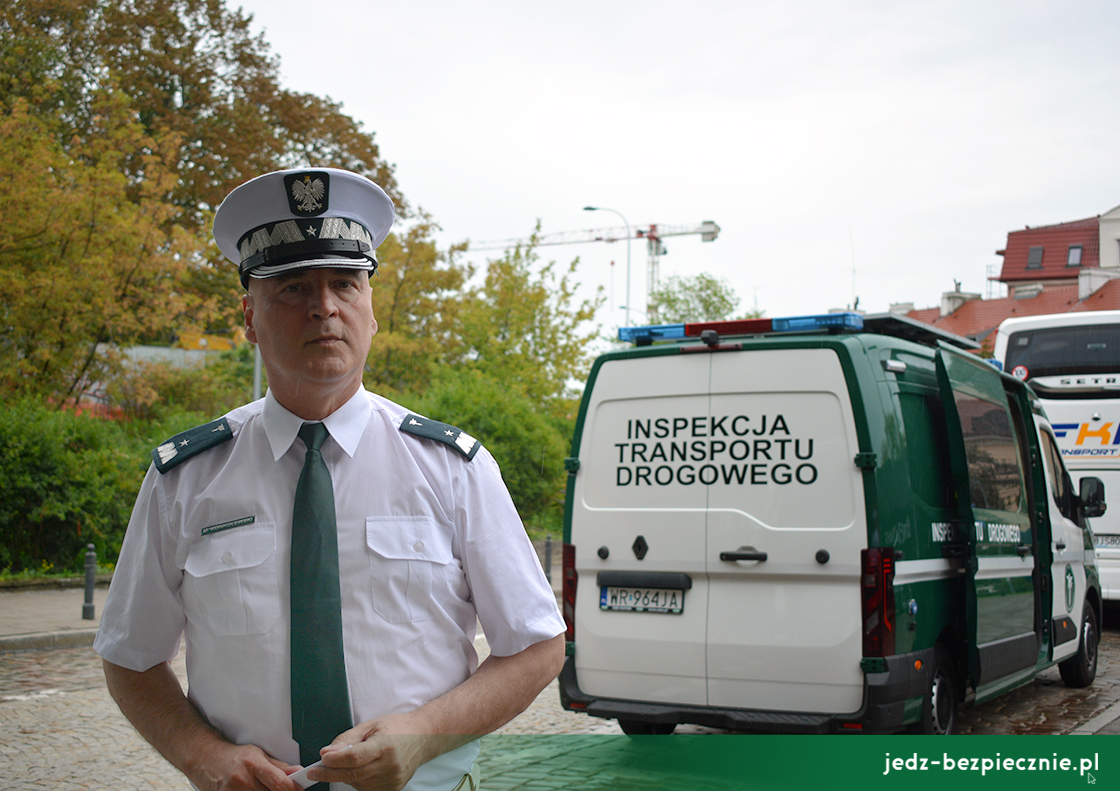 Marek Konkolewski, zastępca Głównego Inspektora Transportu Drogowego | Jedź Bezpiecznie